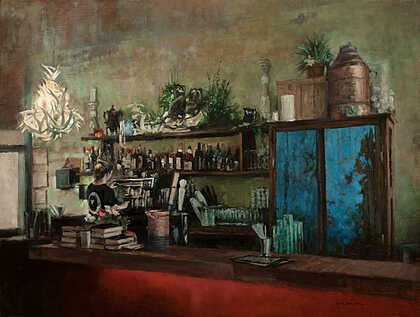 "PAWHUSKA SALOON" by Hugh Dunnahoe