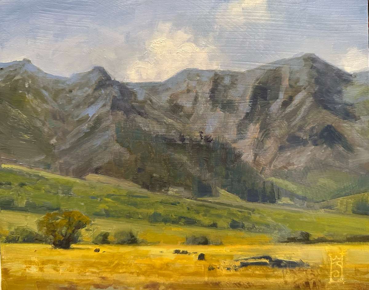“MOUNTAINSIDE” by Steven S. Walker