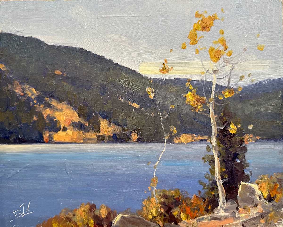“AUTUMN LAKE” by Benjamin Z. Walter