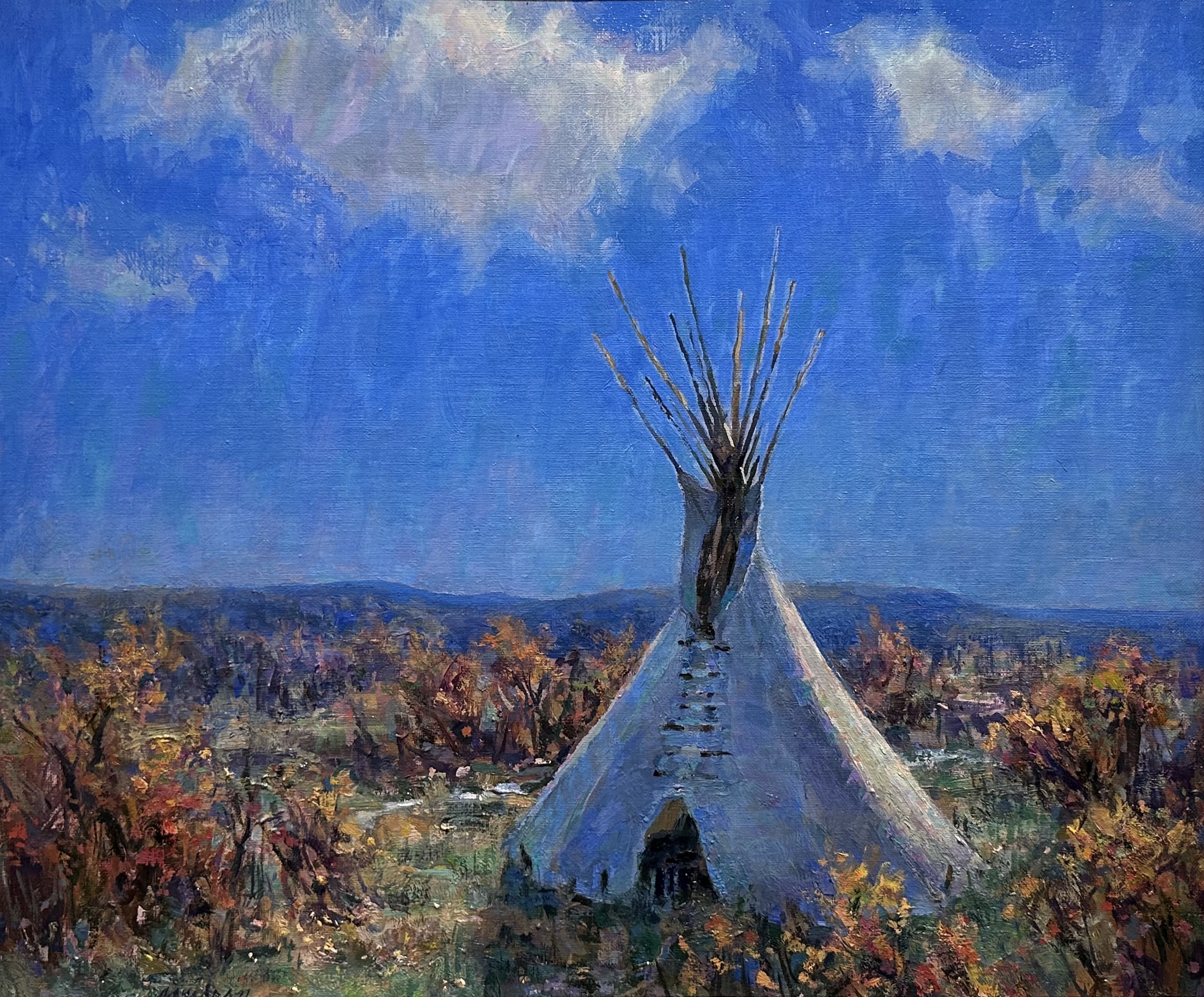 “WYOMING SKY” by James Poulson