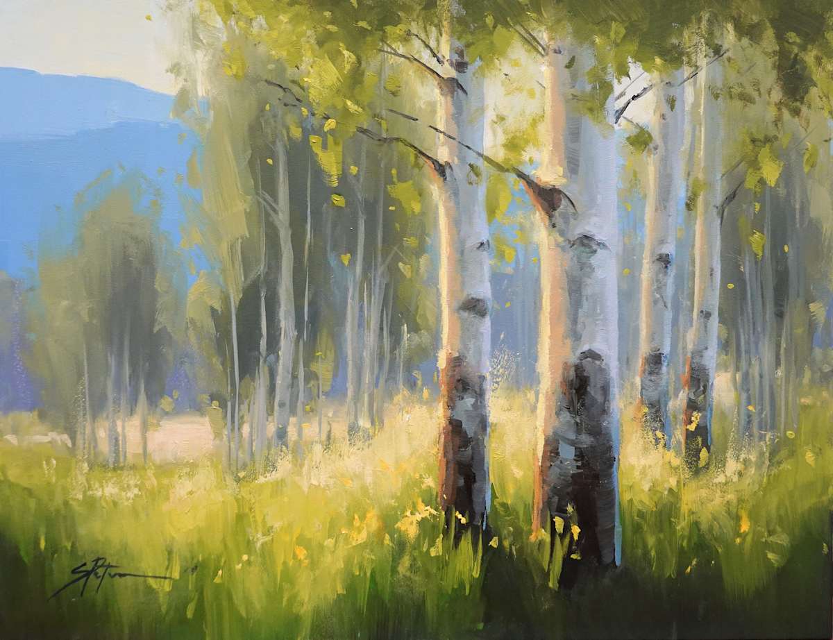“ASPEN GLOW” by Stacey Peterson