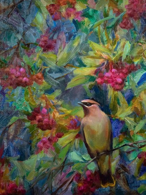 “PERCHED” by Tamsen Taves