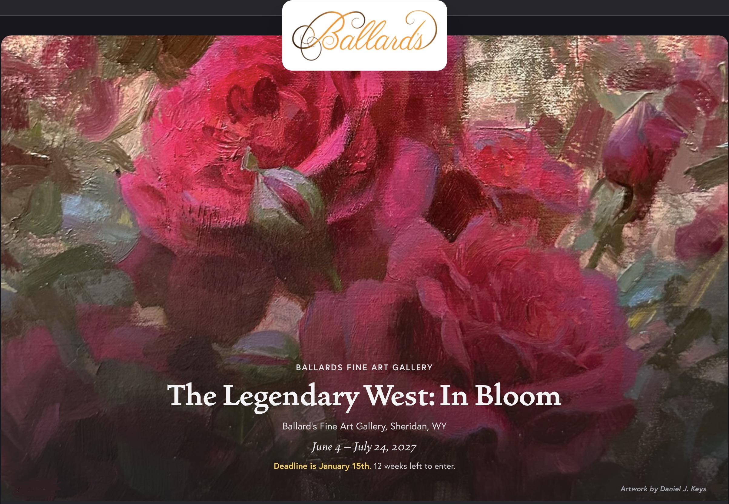 1 THE LEGENDARY WEST: IN BLOOM