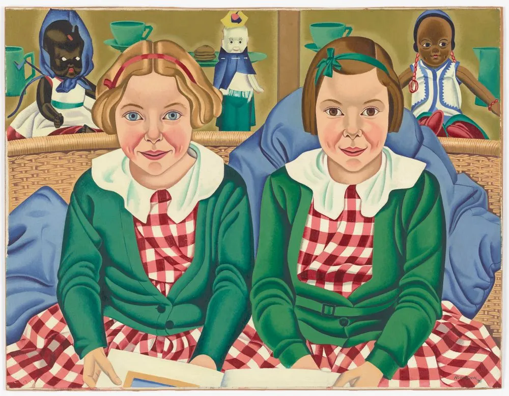 Fay and Jane Birkinshaw, 1938