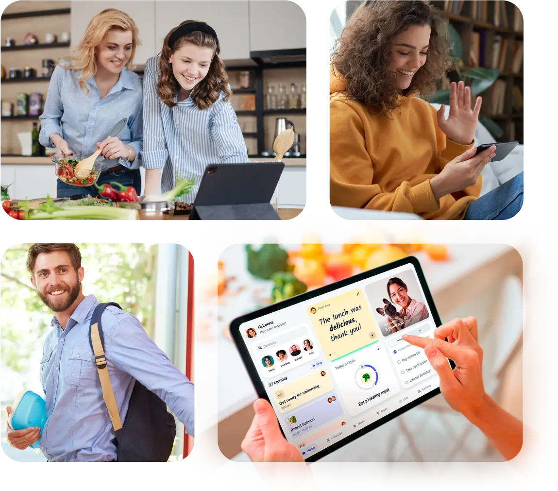 Our assistive technology products help people living with a disability to manage their home and organise their lives.