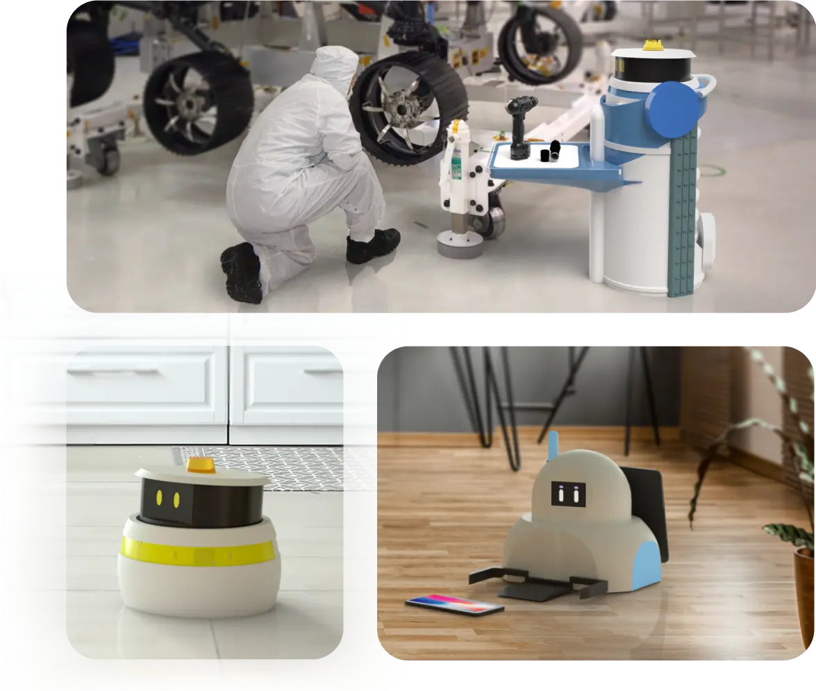 aKin develops assistive robots that help people with a spinal injury or other physical disability to mange their home