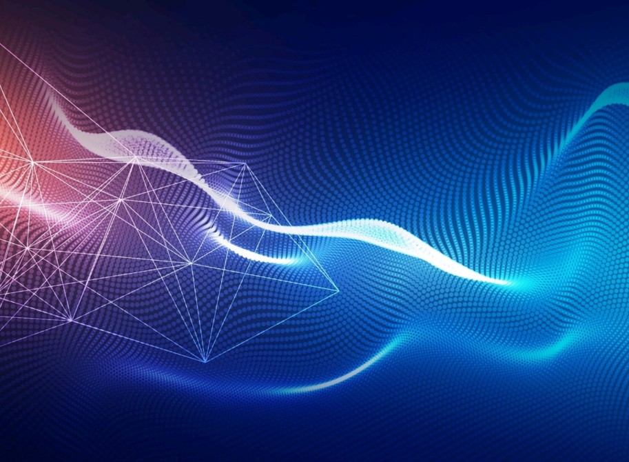 aKin team poses with Minister Ed Husic, with companies robot in centre