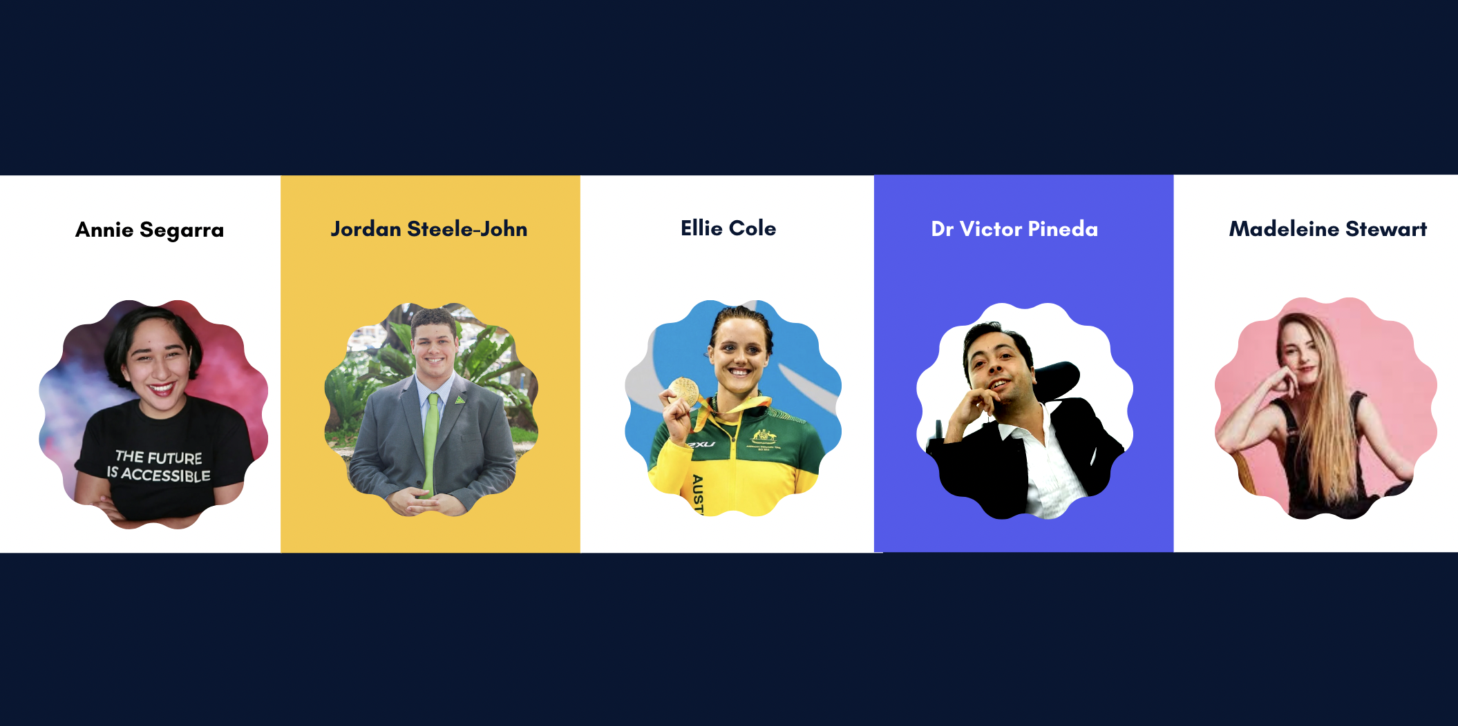 aKin team poses with Minister Ed Husic, with companies robot in centre