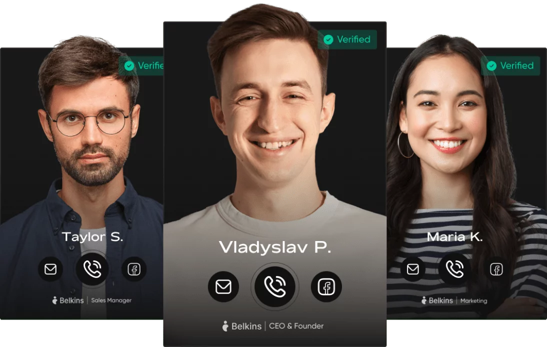 Only hand curated leads