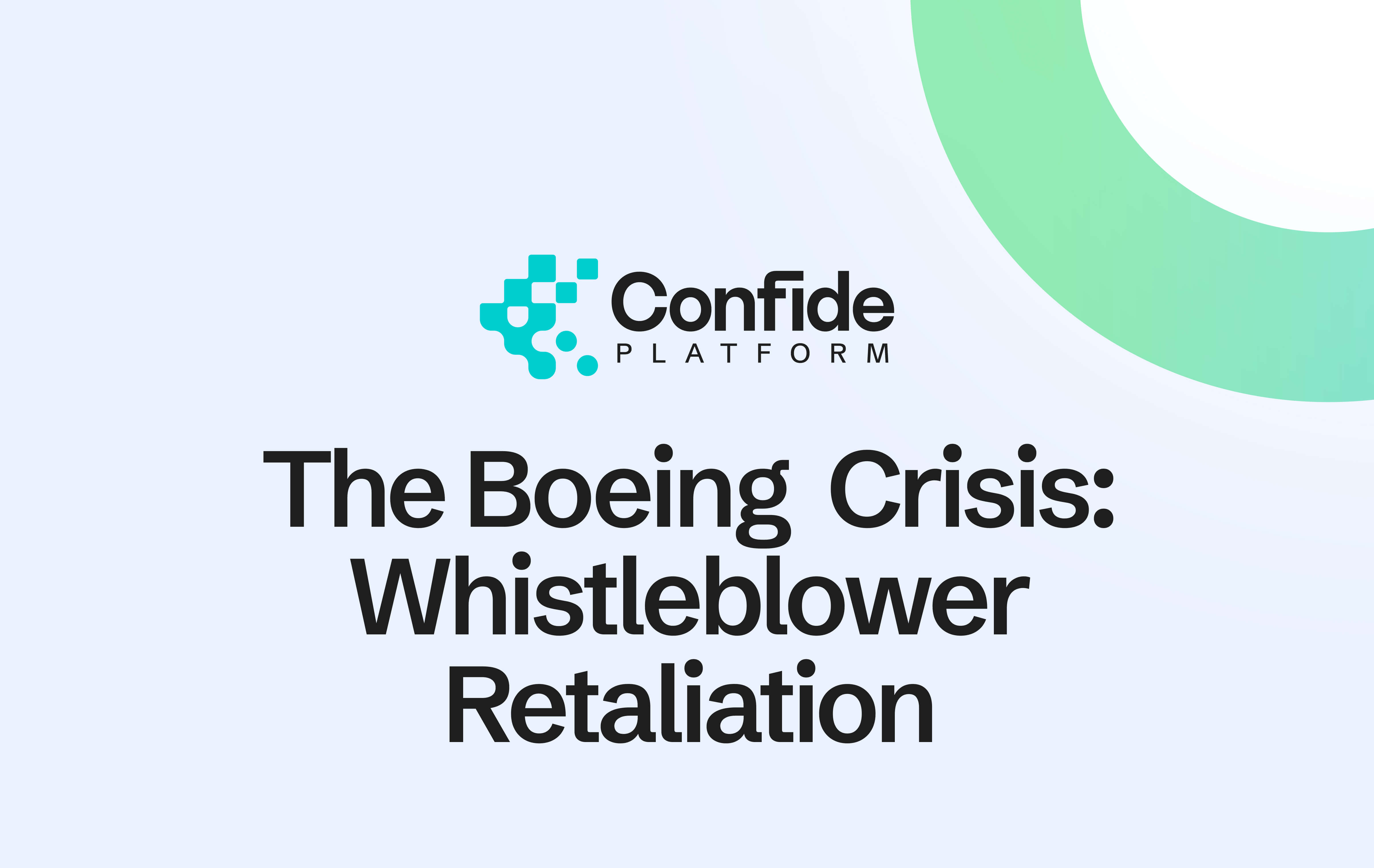 The Boeing Whistleblower Crisis - Whistleblower Retaliation 