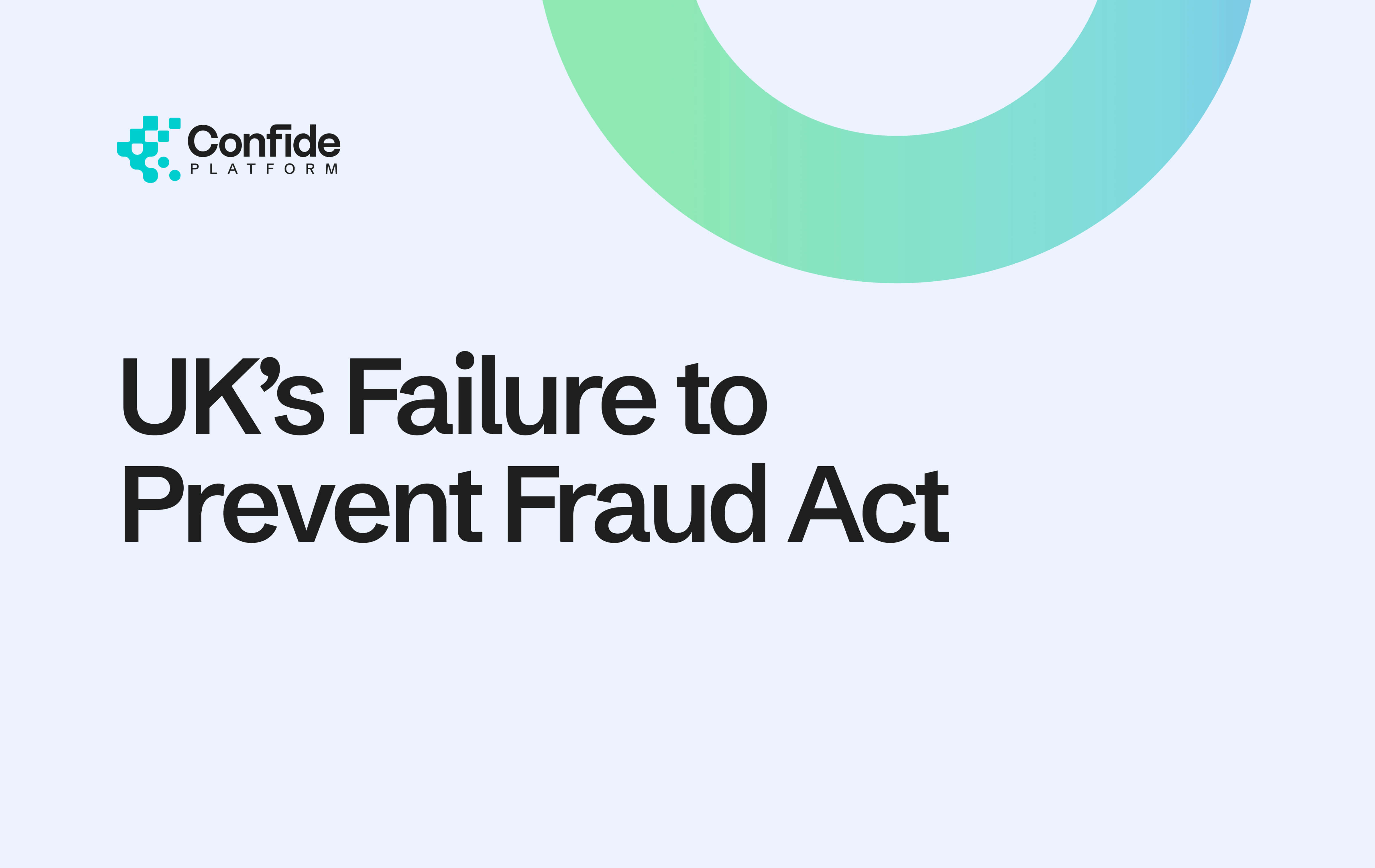 Failure to Prevent Fraud Act