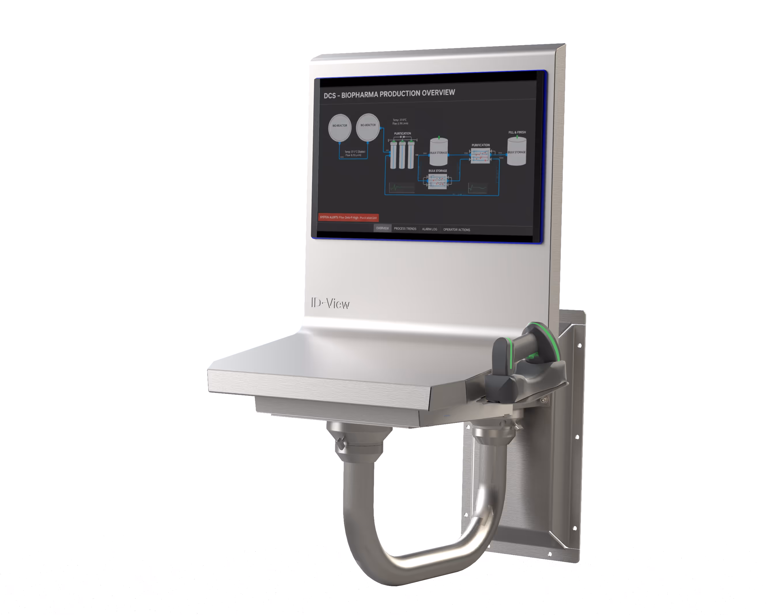 ID-View fixed-height HMI workstation