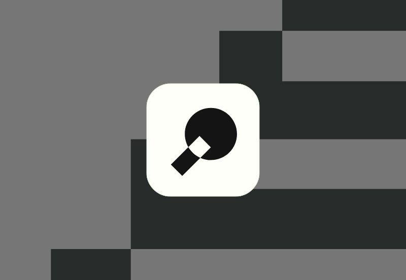 nominal symbol in black and white on a grey background