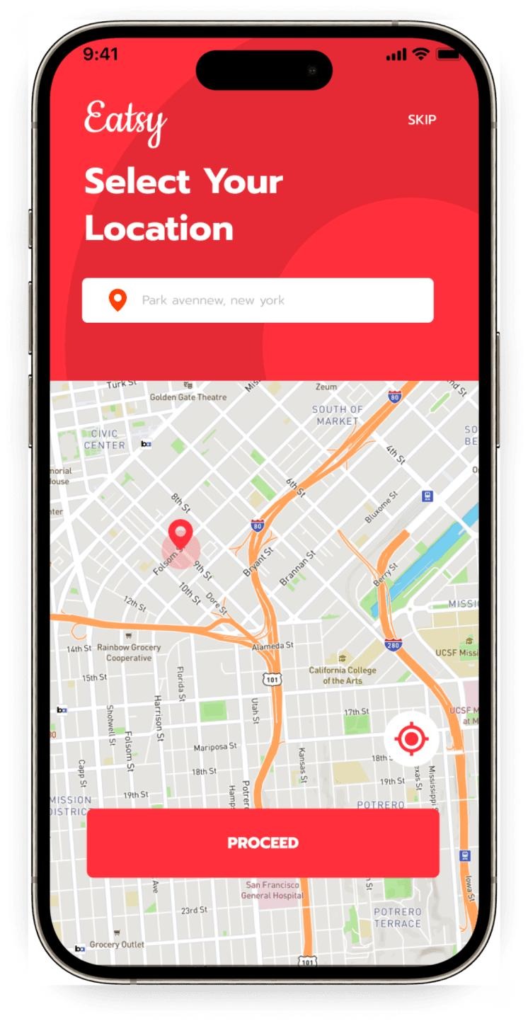 Eatsy Customer On Demand Food Delivery App | iRoid Solutions | iRoid Solutions