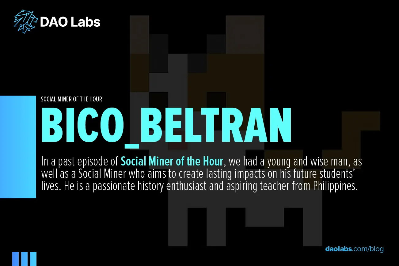 Bico Beltran: Aspiring History Teacher Harnessing Social Mining to Bridge Divides in the Philippines