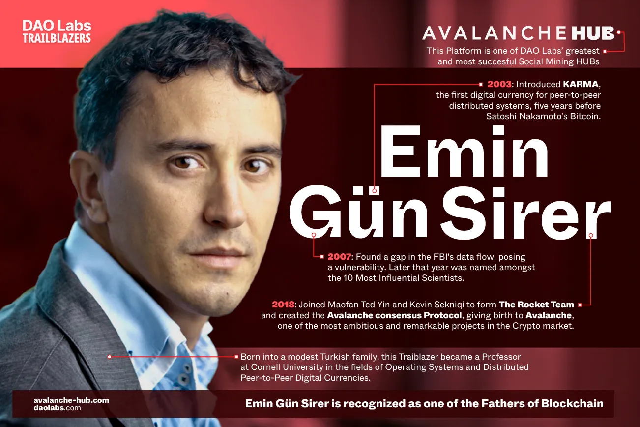 Emin Gün Sirer, one of the Blockchain's Trailblazers | Trailblazer Series