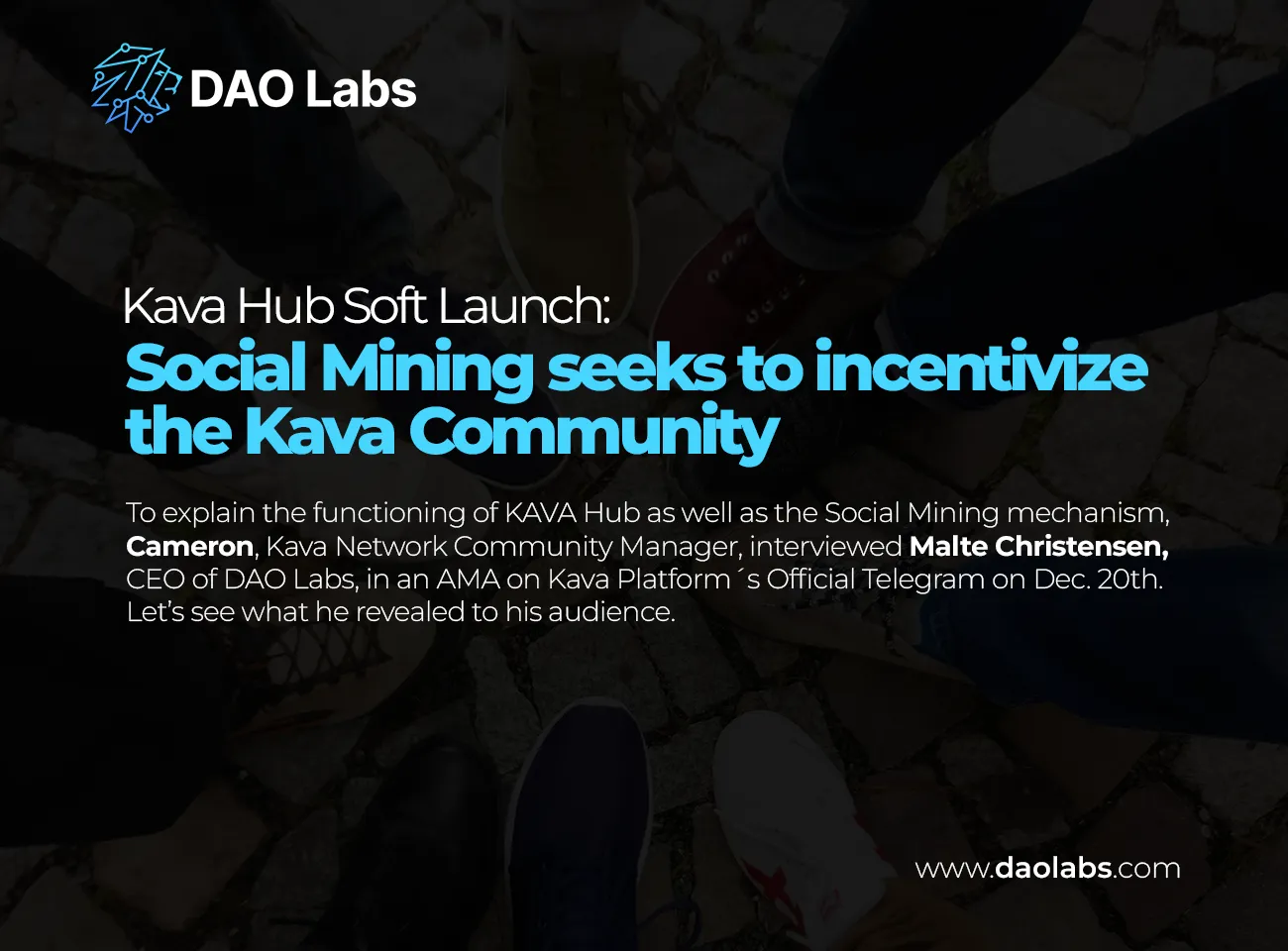 KAVA HUB soft launch: “Communities are all that matters”.