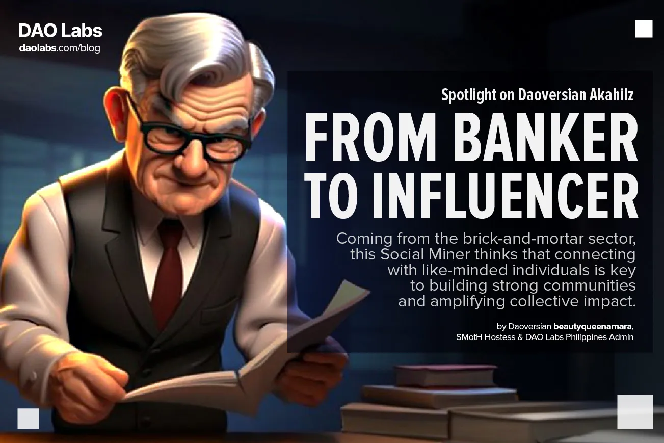 The Banker who became an Influencer