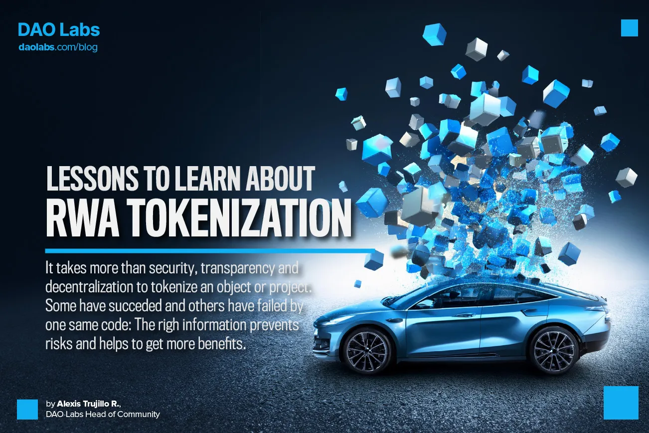 The lessons to learn about RWA Tokenization