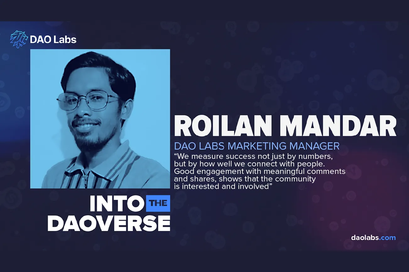 Introducing Roilan Mandar, DAO Labs Marketing Manager