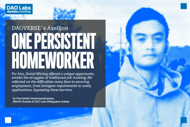 Axelljon, a persistent Homeworker