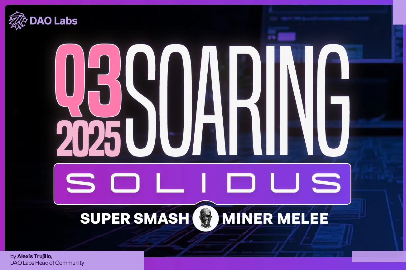 The Solidus Smash Miner Melee Begins: Will You Be the Last Standing?