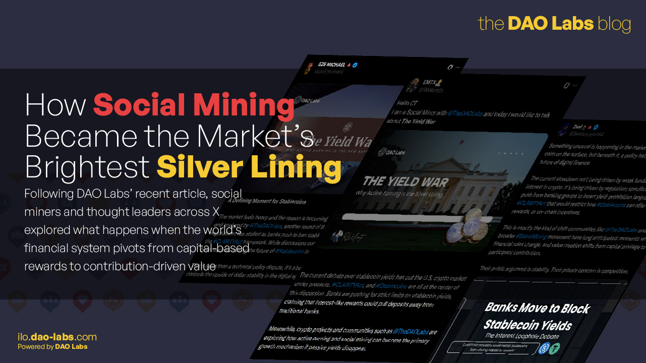 How Social Mining Became the Market’s Brightest Silver Lining
