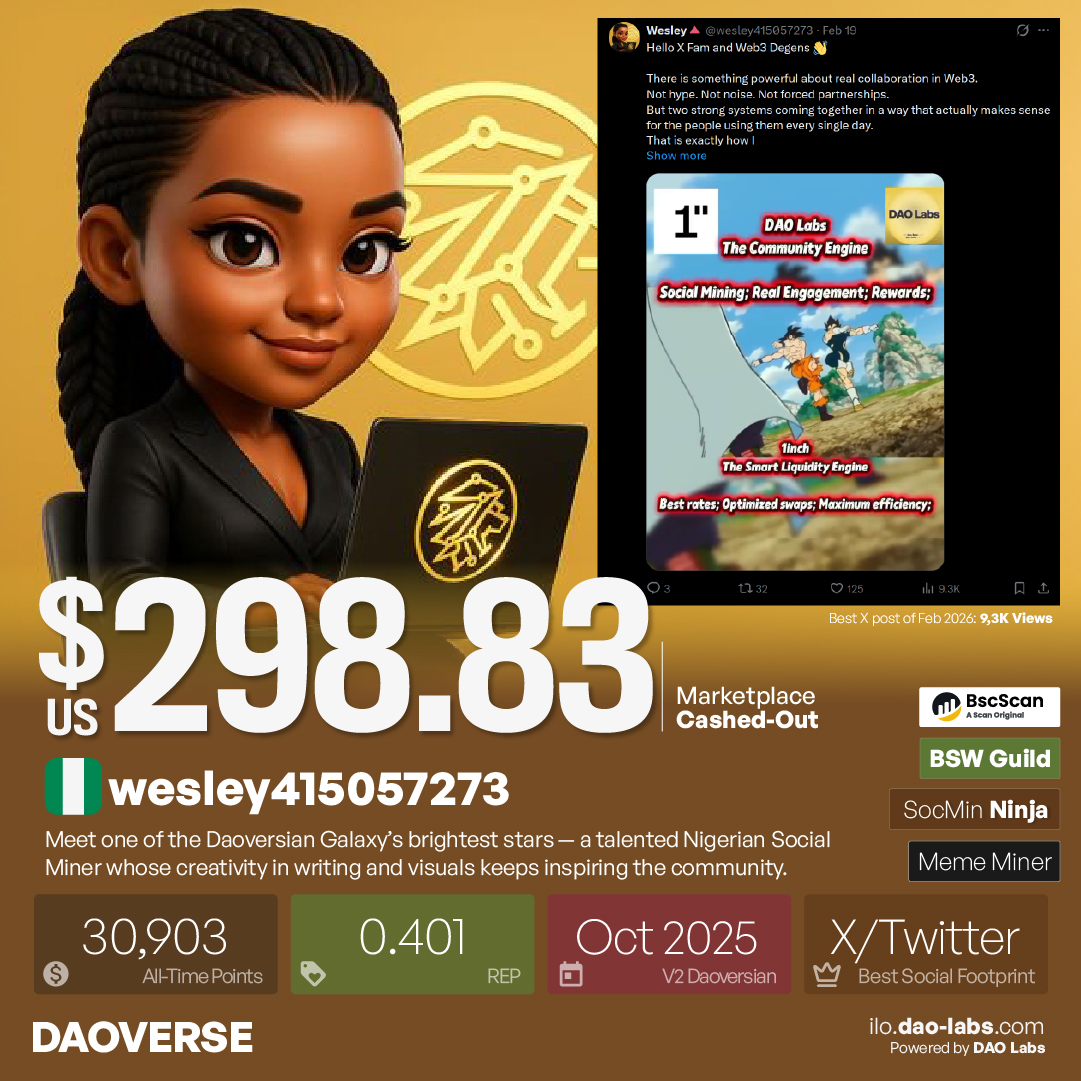 Shaping DAOVERSE in Wesley Style