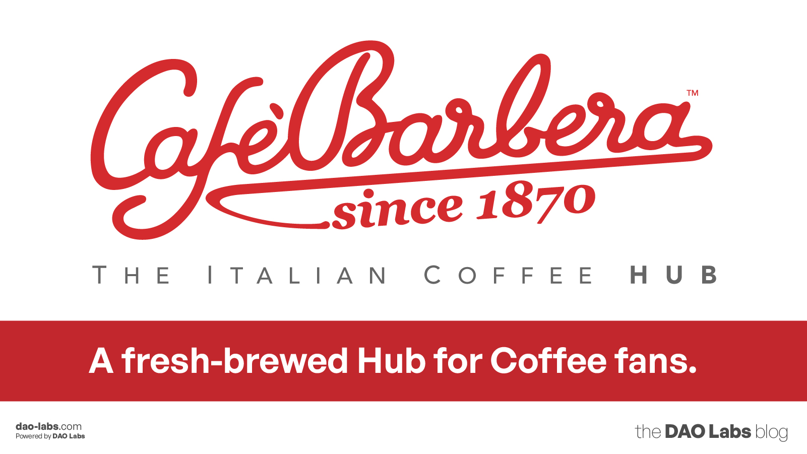 DAO Labs Launches Cafè Barbera Hub: Social Mining to the Real World