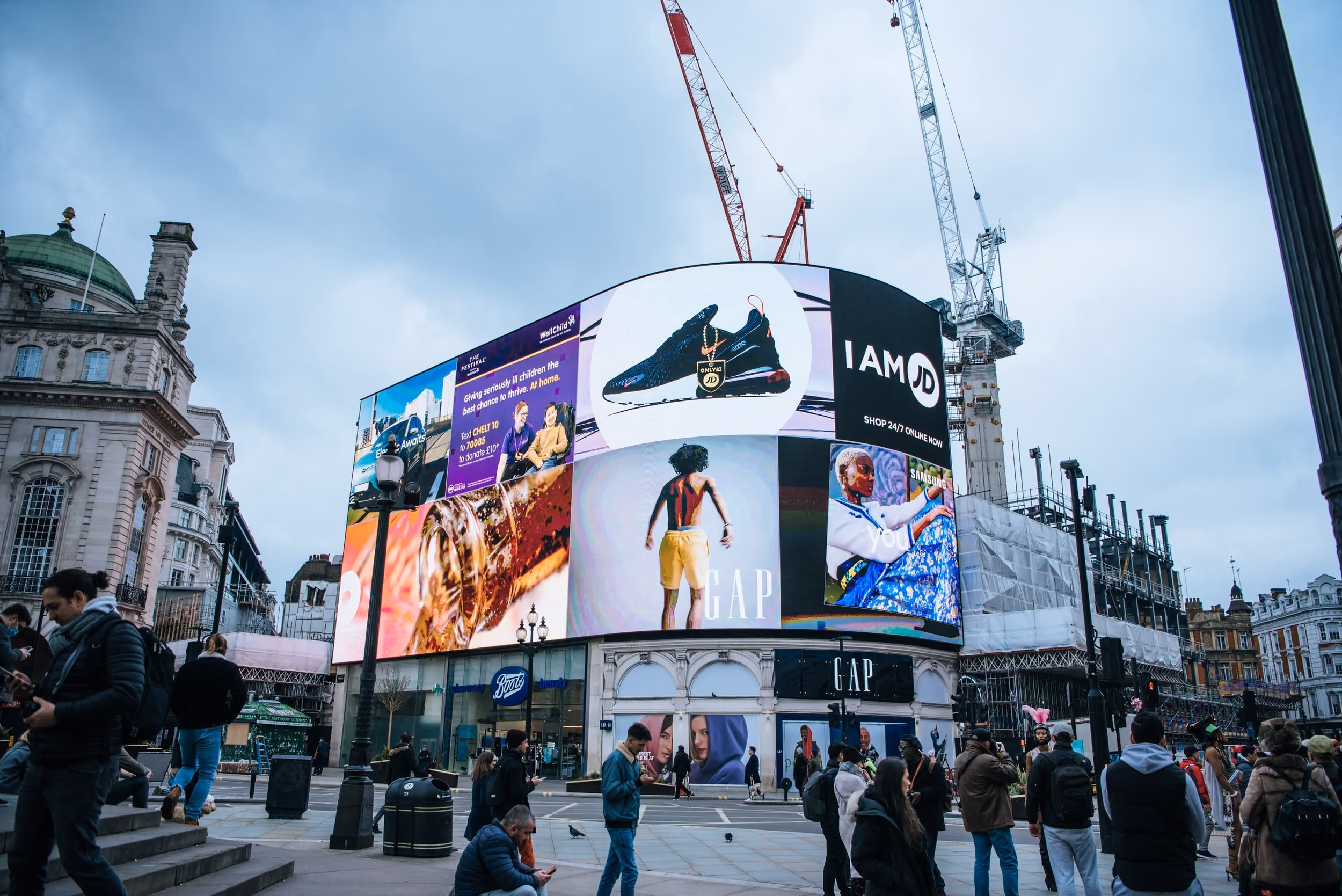 How has television changed advertising?