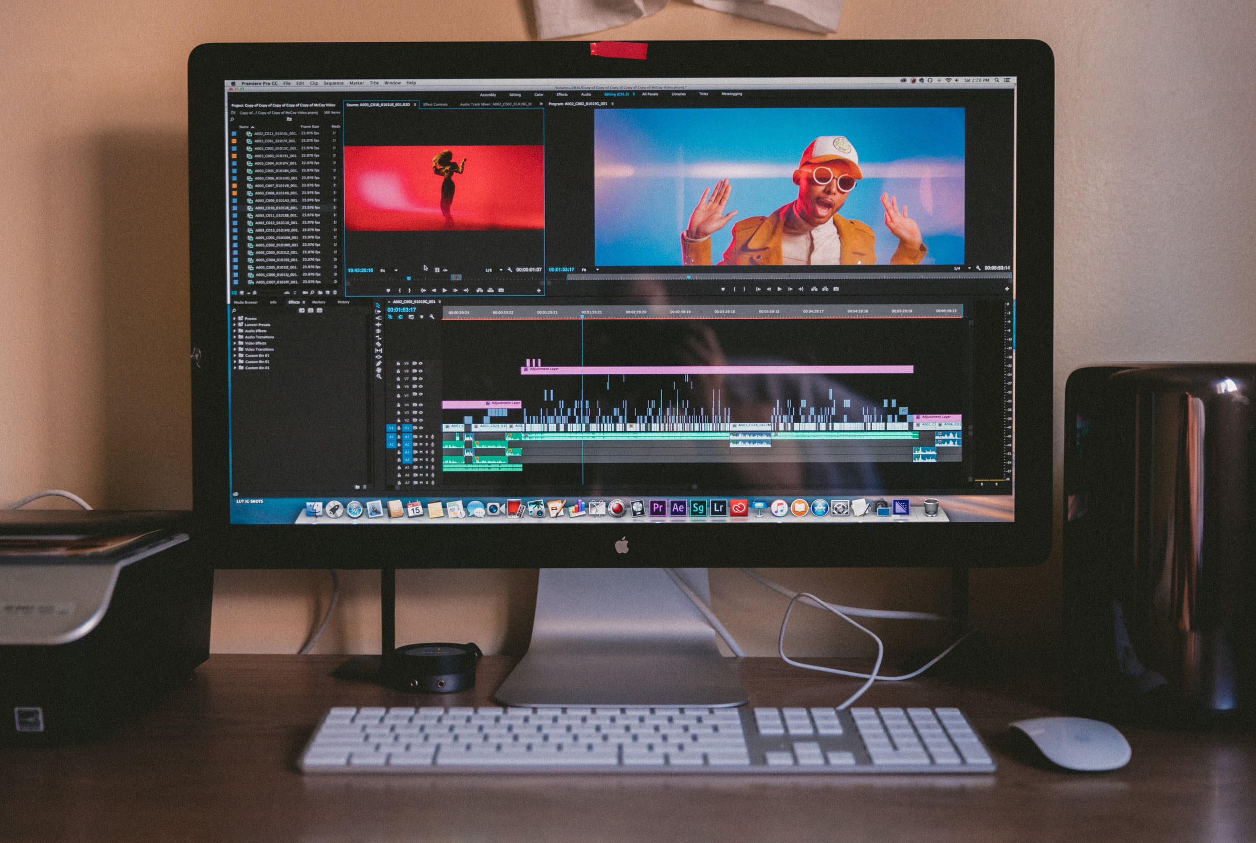 What is post-production?