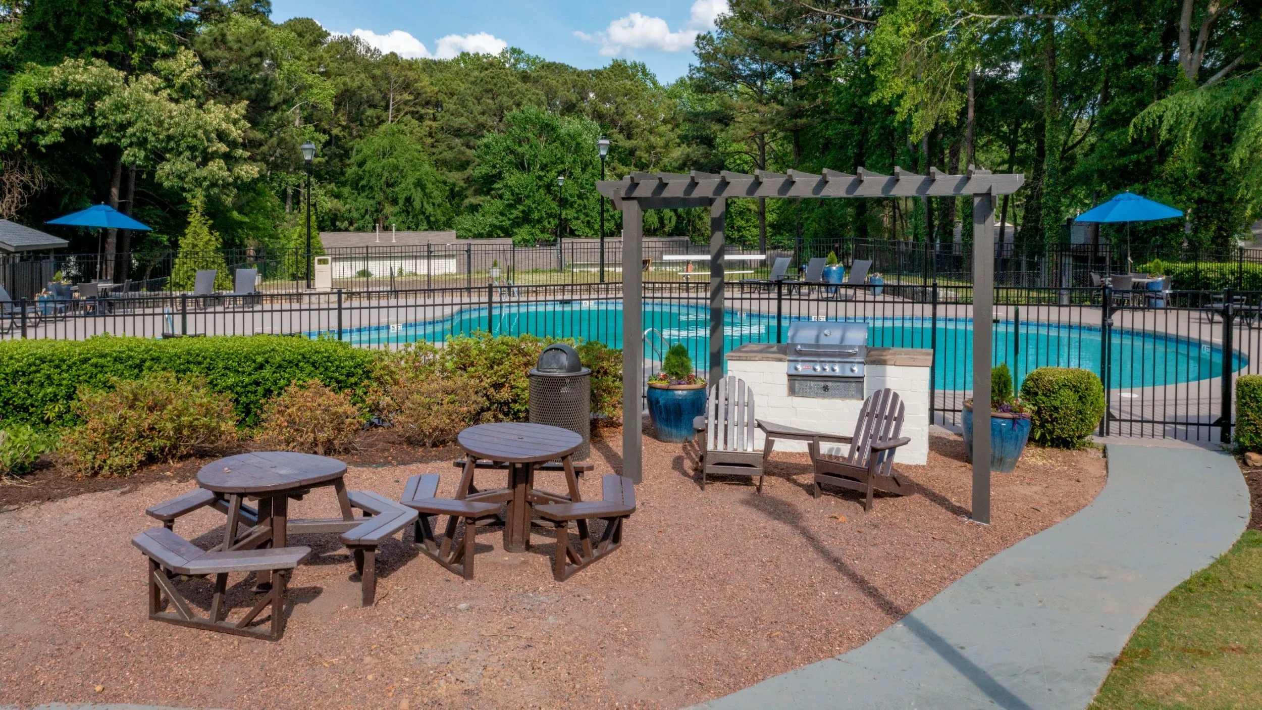 Brand New Grilling and Picnic Area