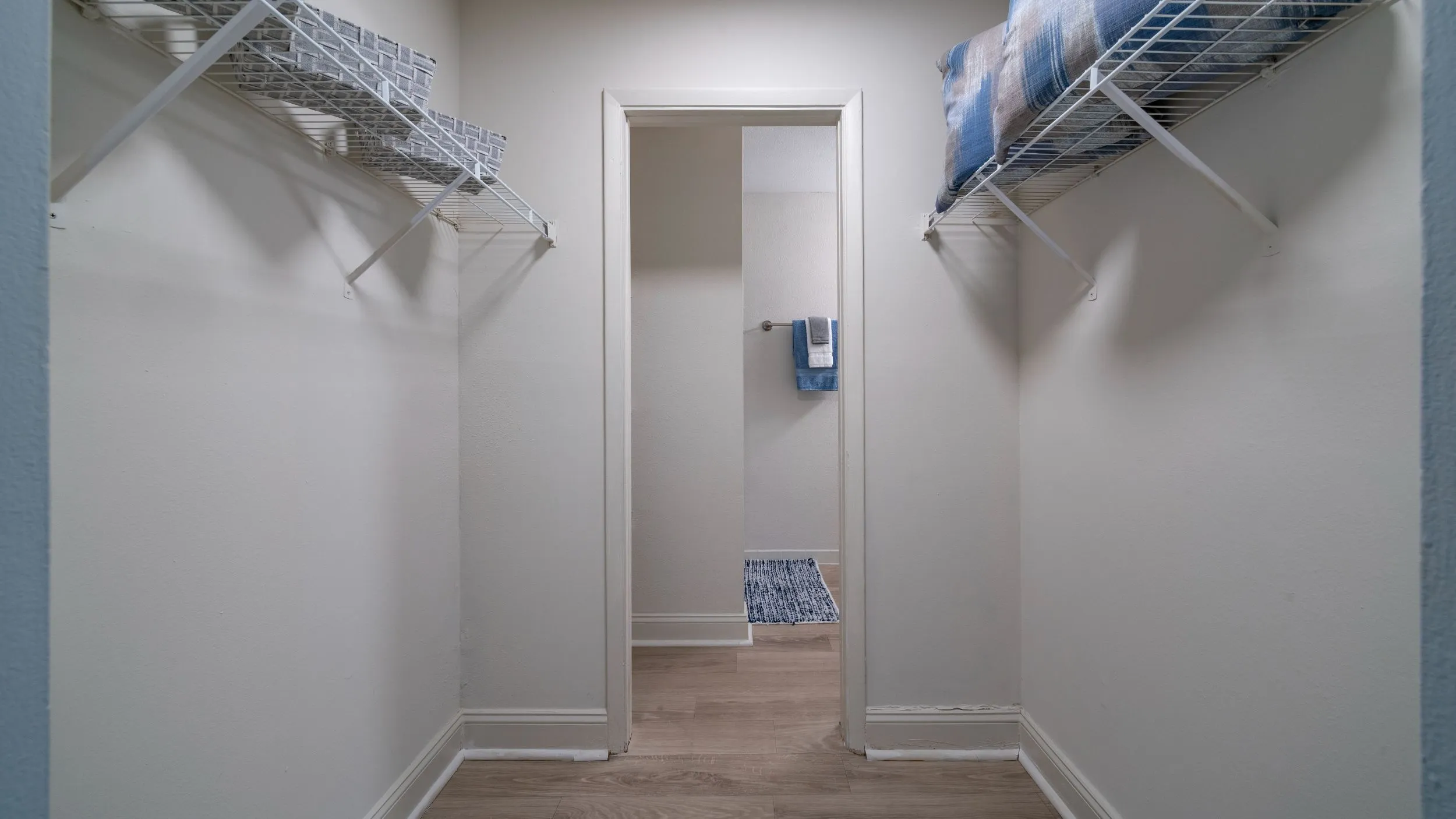 Spacious Walk-In Closets