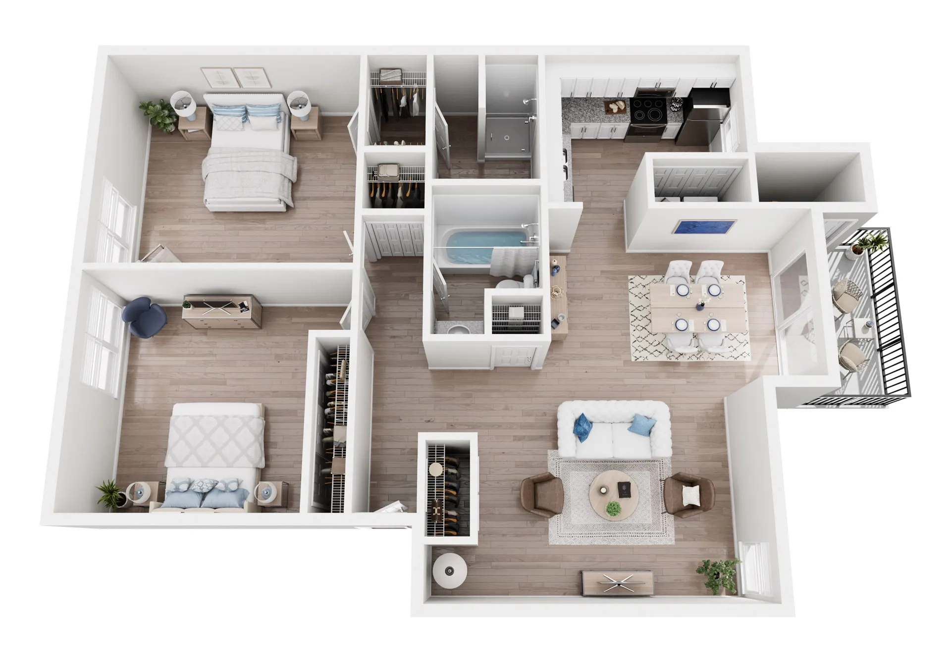 floor plan layout b2
