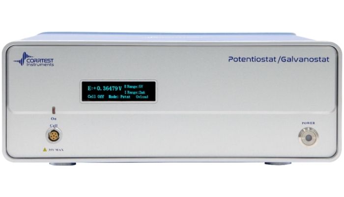 Potenciostato/galvanostato de un canal corrtest