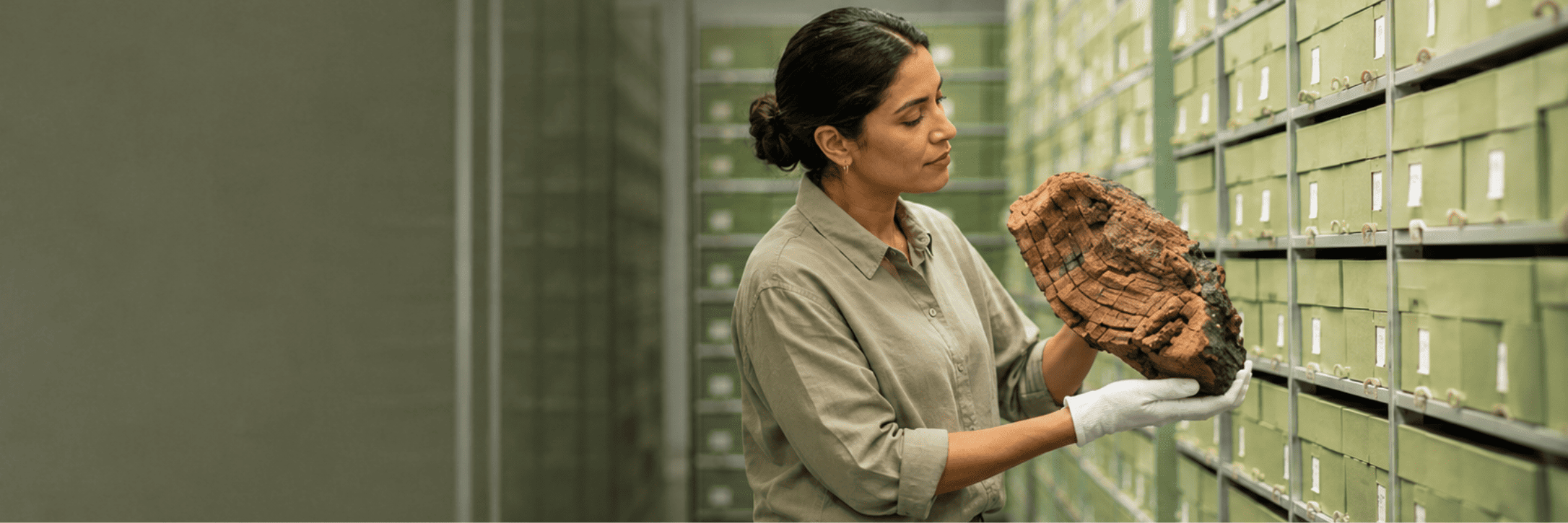 Científicos de todo el mundo colaboran para aprovechar el potencial de colecciones como las de Kew. Ines Stuart Davidson © RBG Kew