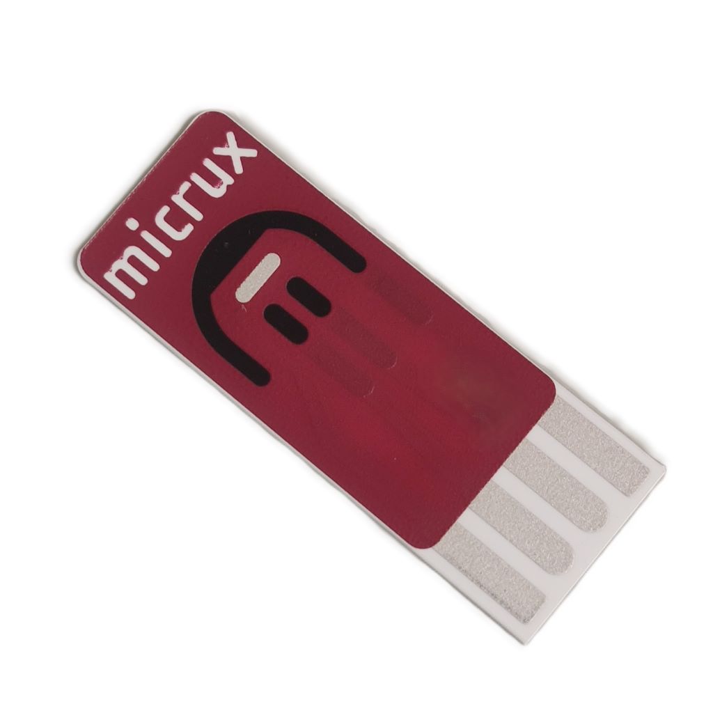 Electrodo thick-film carbón dual ED-D2PE-C10 MicruX | Briteg