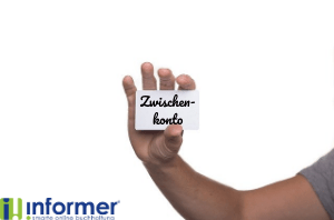 Zwischenkonto Buchung Beispiel