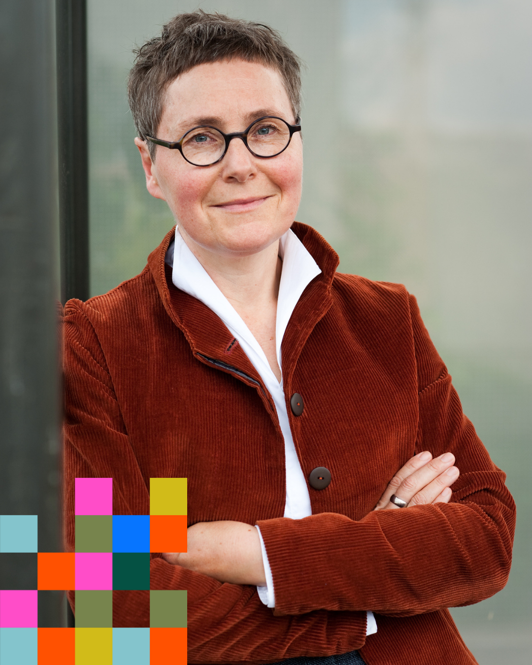 Die Autorin Angela Steidele