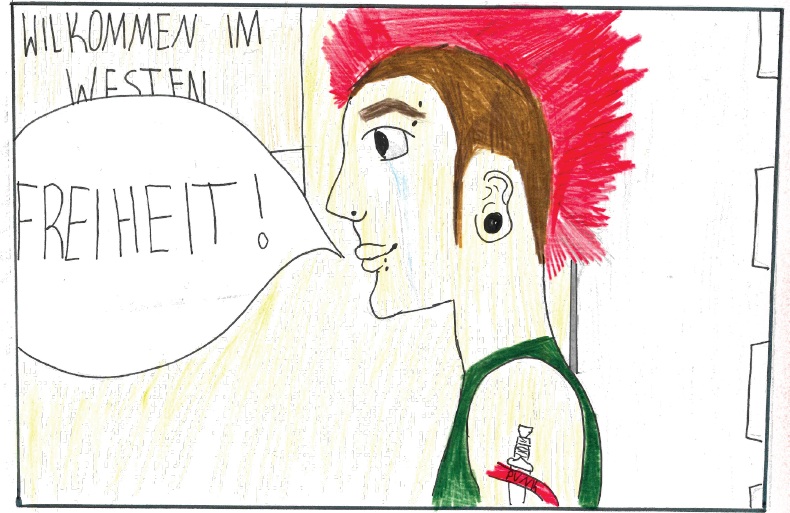 Ausschnitt aus dem Comic