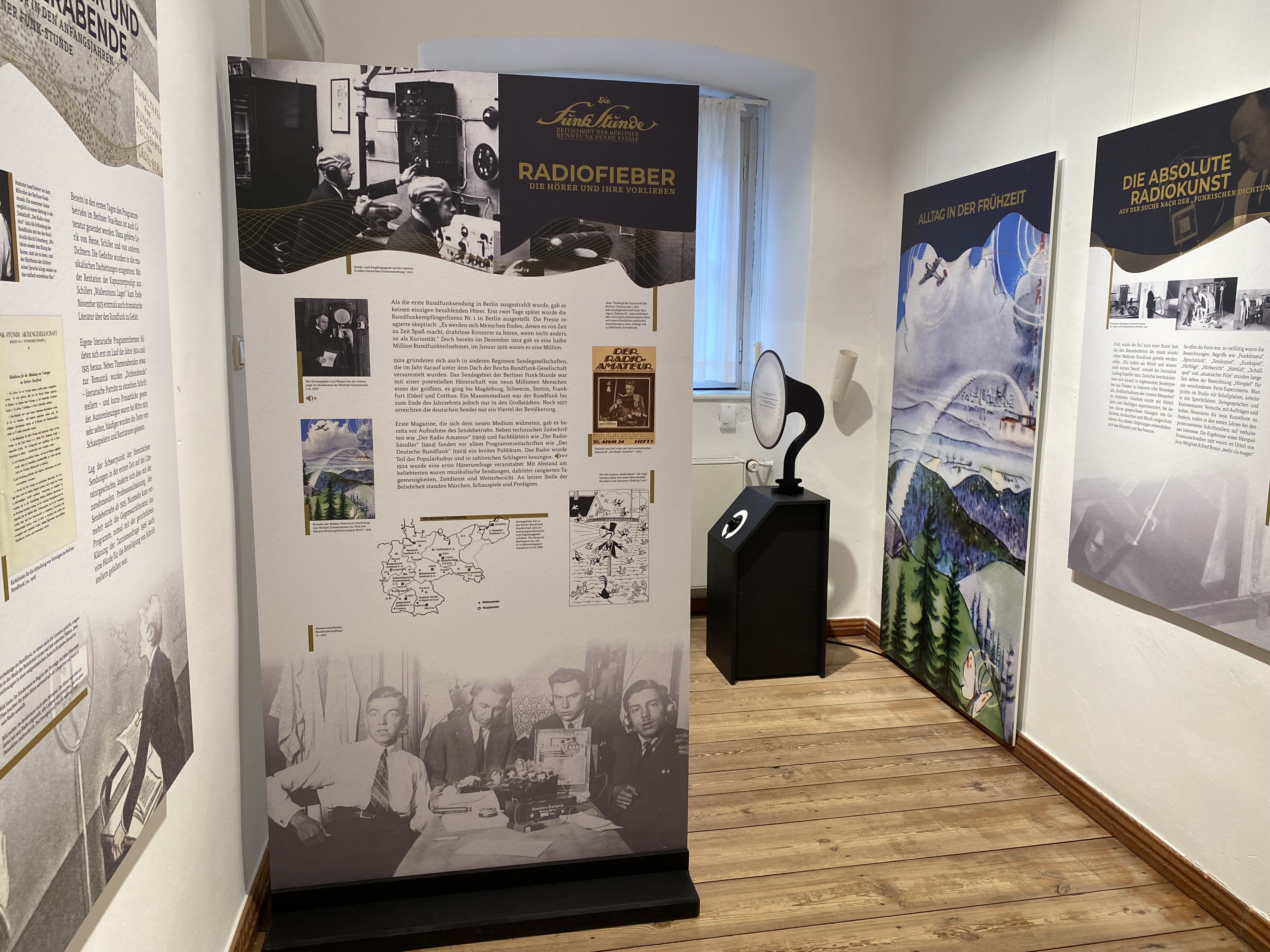 Einblick in die Ausstellung