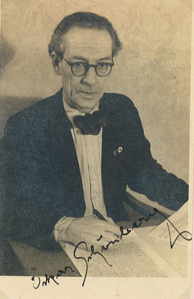 Der Autor Oskar Schönberg