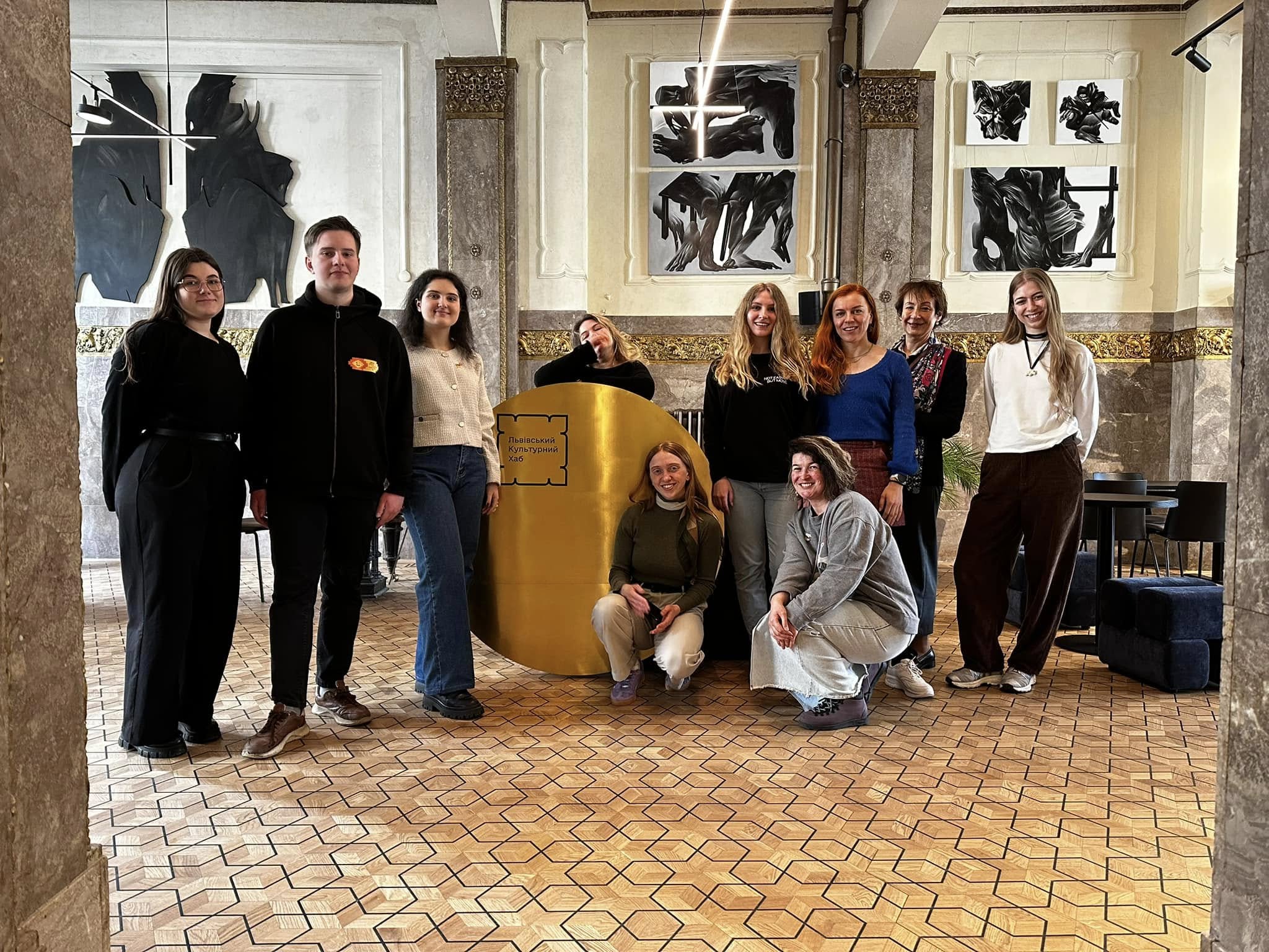 Visit of EUNIC Representatives from Denmark and Poland to Lviv Cultural Hub within the Mobility Program