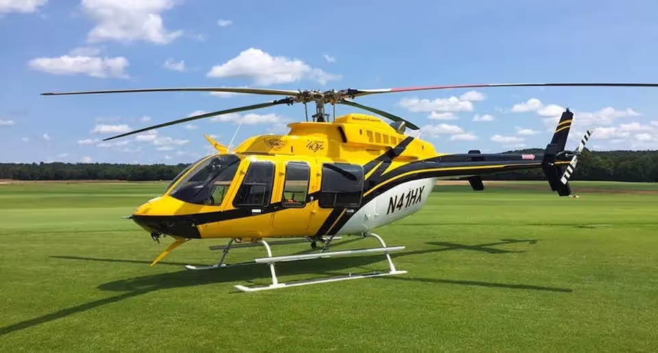 the bell 407HP helicopter