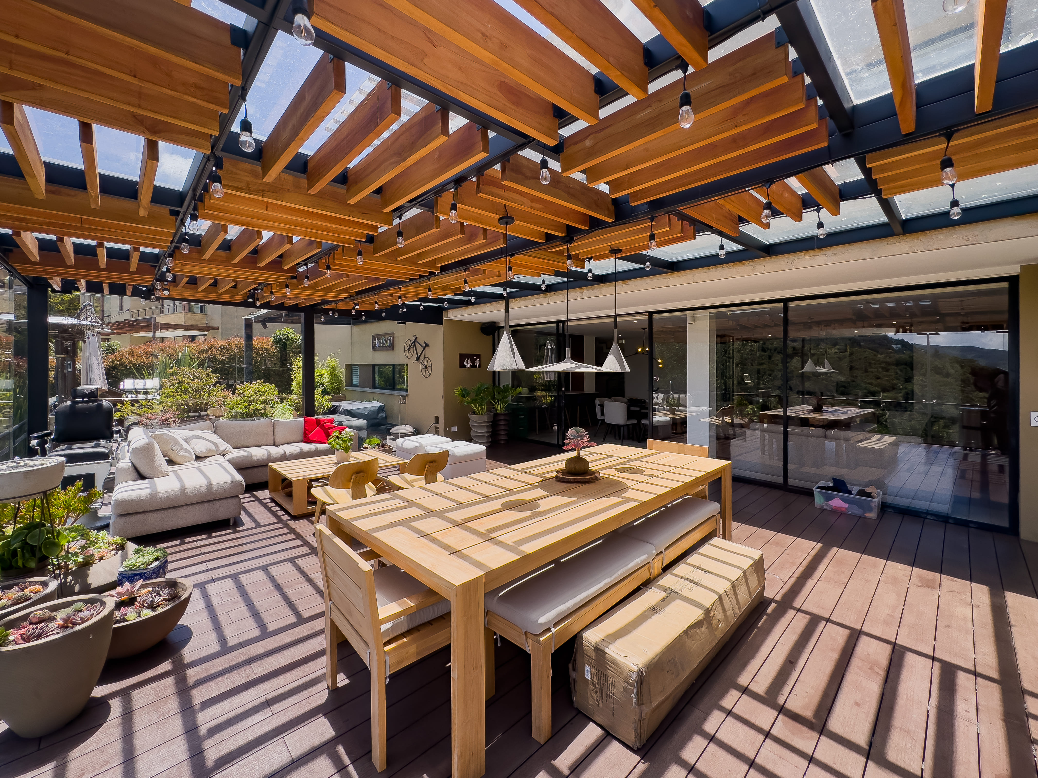Casa con terraza a la venta, en Arboretto (La calera).