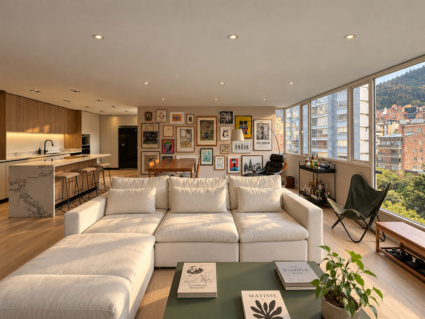 Apartamento remodelado en arriendo, Rosales.