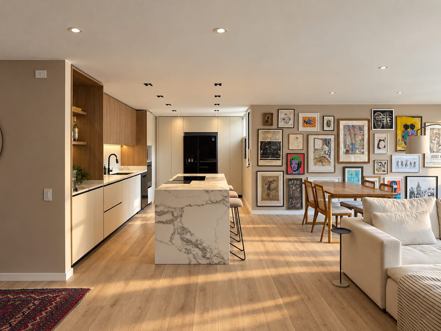 Apartamento remodelado en arriendo, Rosales.