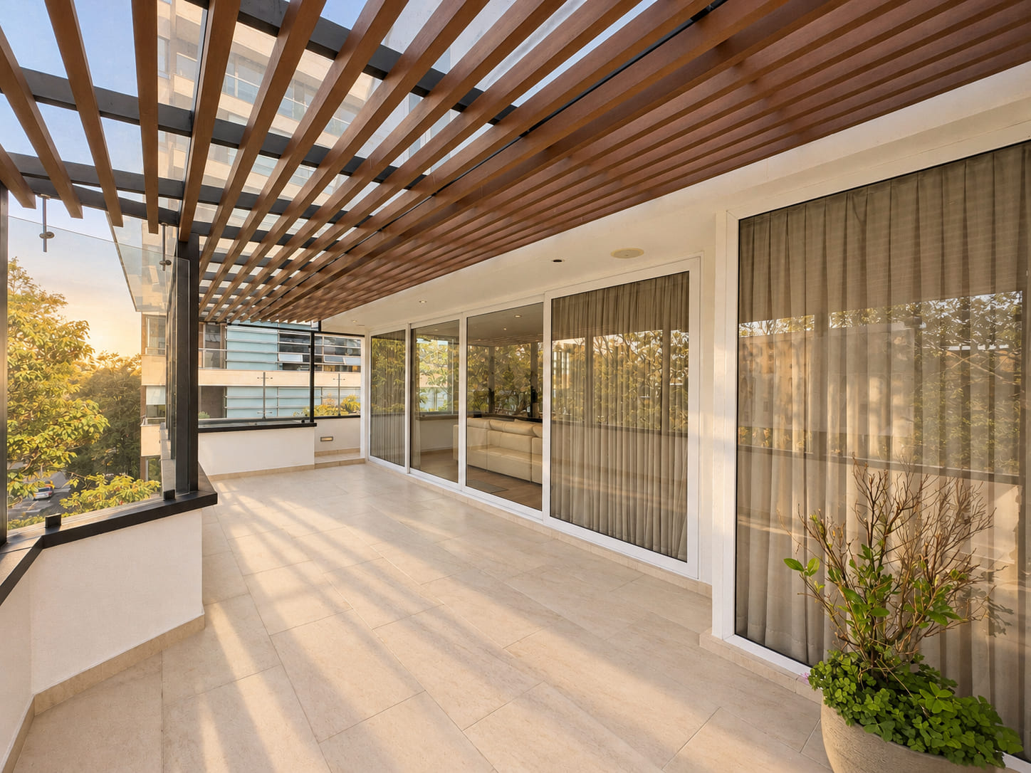 Penthouse con terraza en arriendo, Chico (Parque 93)