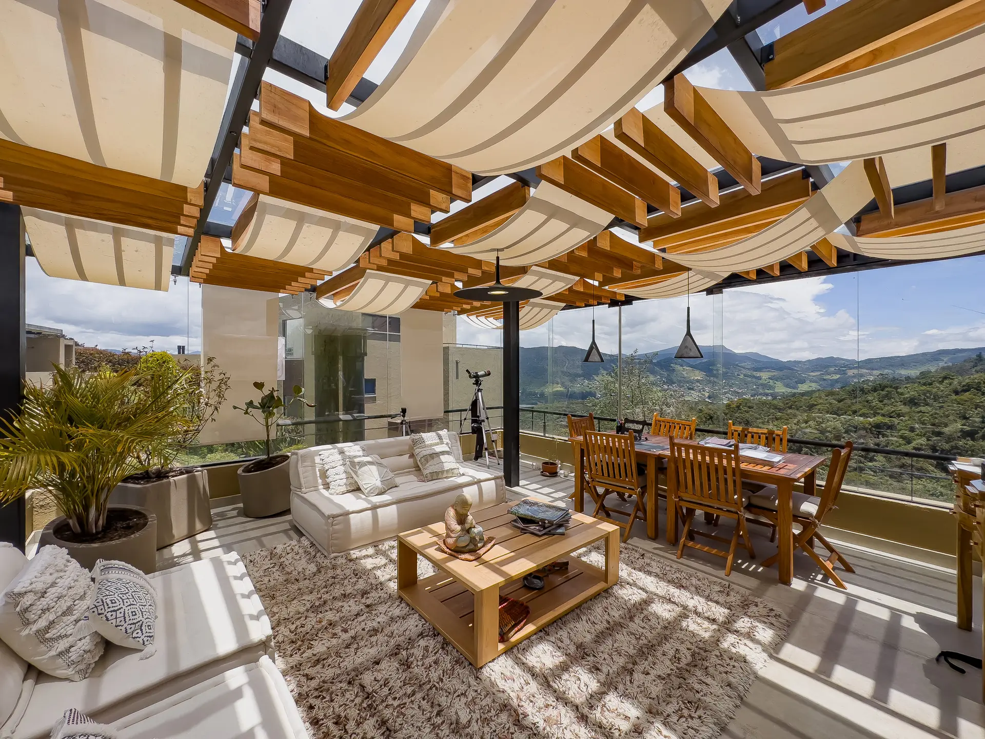Casa con terraza a la venta, en Arboretto (La calera).