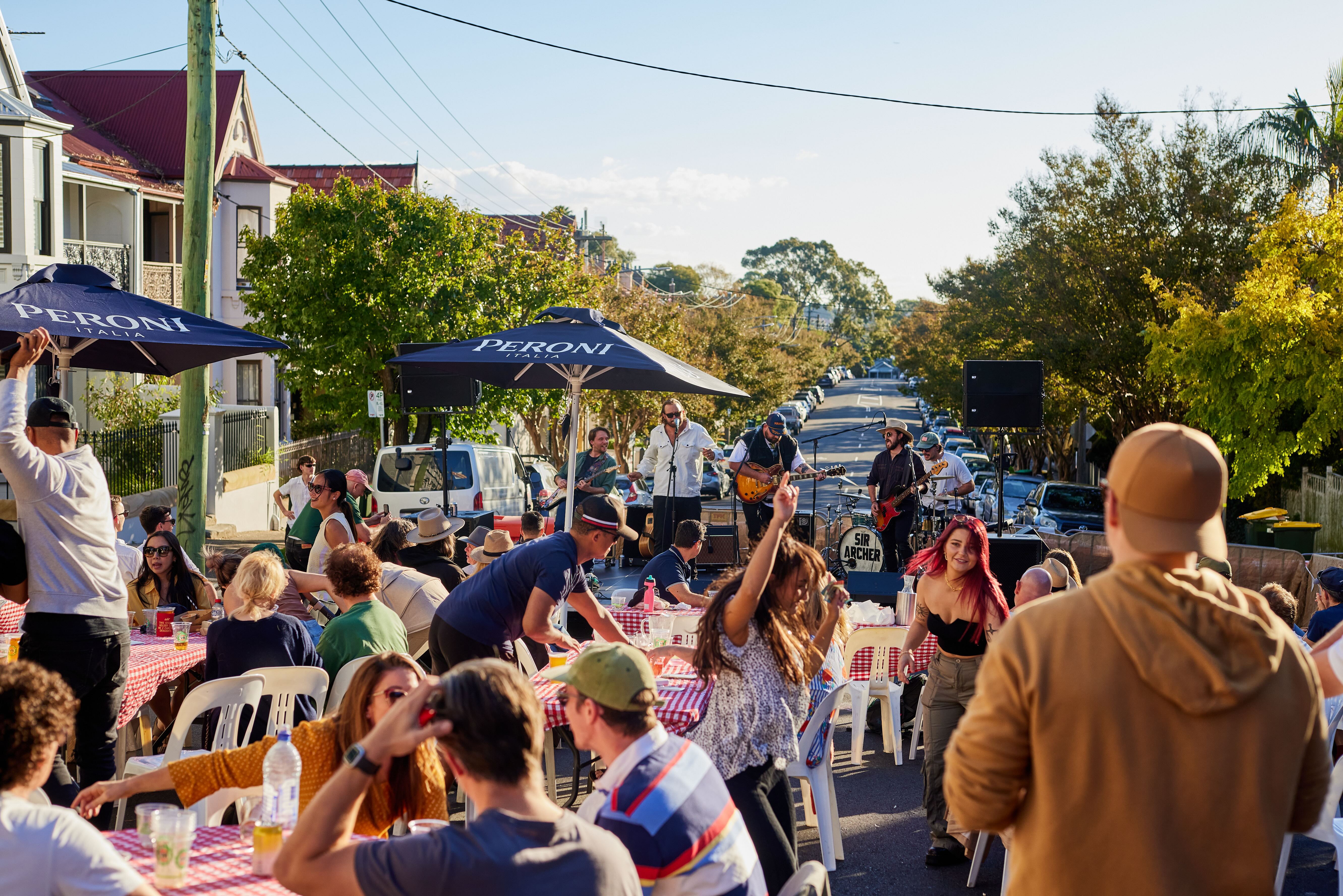 The Royal Hotel Leichhardt during Norton Street Italian Festa